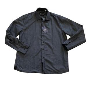 NWT Silverstone Mens Dress Shirt Sz XXL Modern Fit Flaw Business Casual